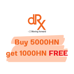 dRX - Buy 5000HN get 1000HN free